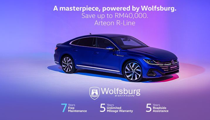 Every Volkswagen traces its roots back to Wolfsburg — the birthplace of our legacy. To honour that heritage, the Arteon R-Line arrives with exclusive Wolfsburg-themed details, from a proud Wolfsburg crest on the B-pillars to 'Wolfsburg Edition' floor mats inside. Form meets function with the Volkswagen Official Universal Traffic Recorder 2.0 (Front & Rear), combining style and safety in one distinctive package.